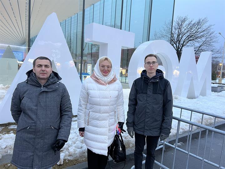 СОТРУДНИКИ КГЭУ ПОСЕТИЛИ ПАВИЛЬОН «АТОМ» НА ВДНХ