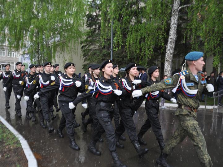 ПАРАД ПОБЕДЫ ПРОШЁЛ В КГЭУ