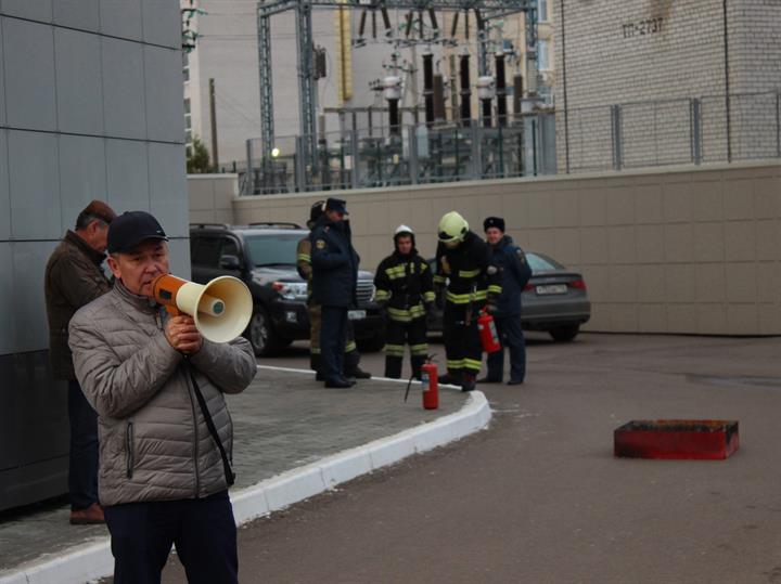 ПРОТИВОПОЖАРНЫЕ УЧЕНИЯ В КГЭУ